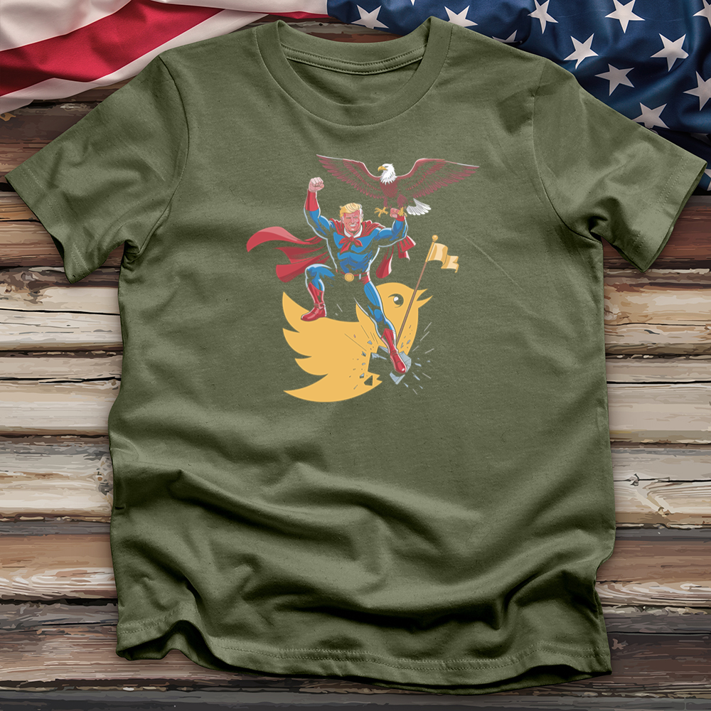 Trump With Eagle Tee