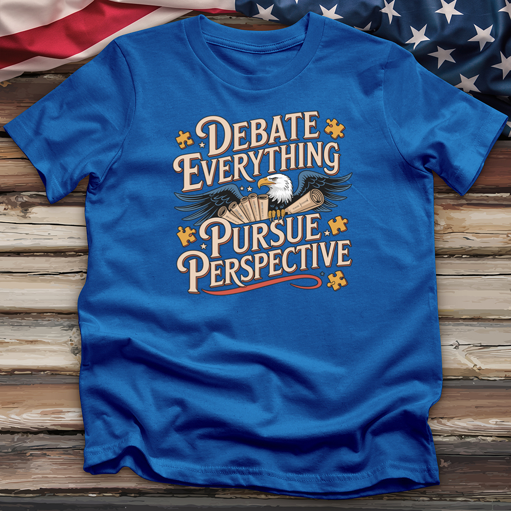 Debate Everything Pursue Perspective Tee