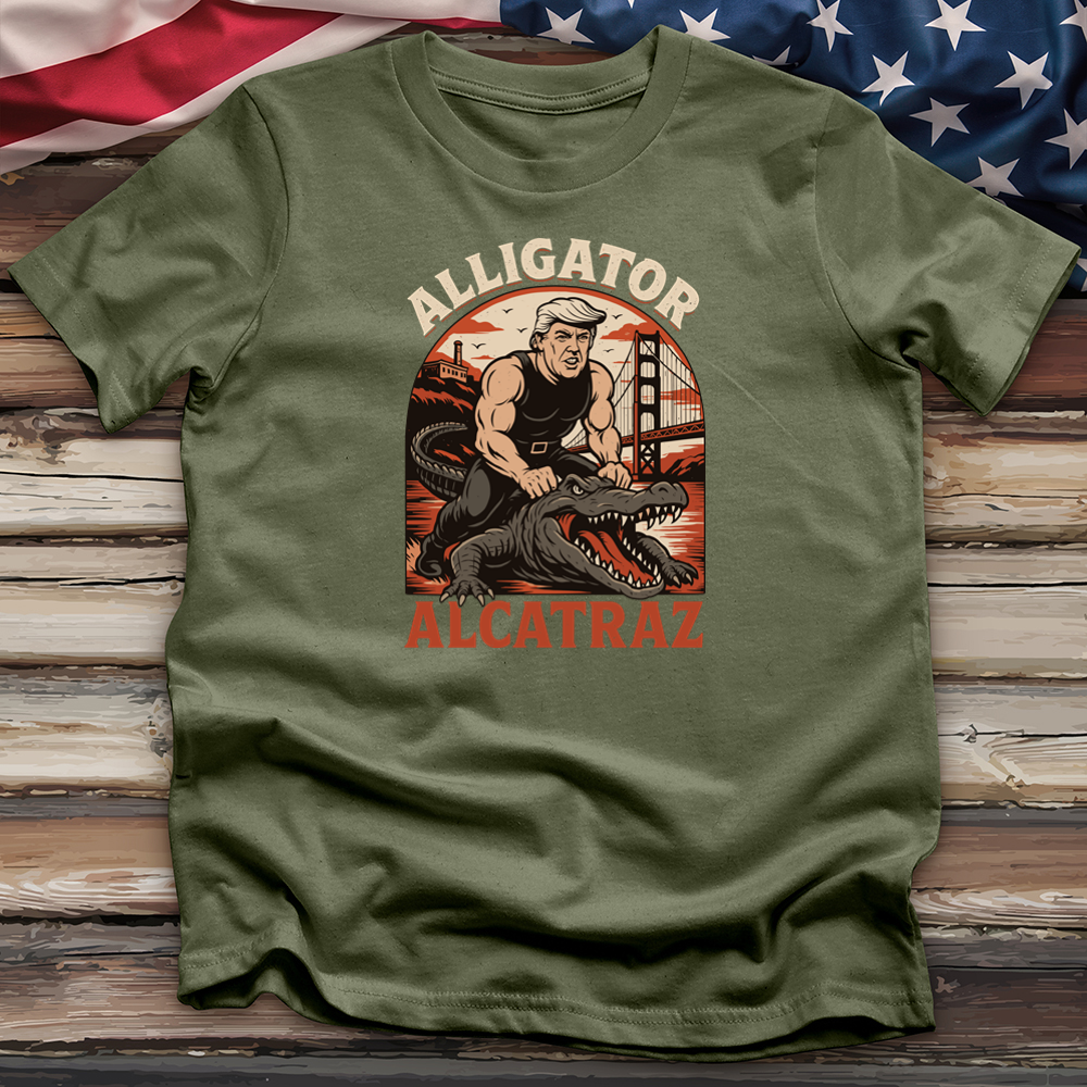 Alligator Alcatraz Trump 2 Tee