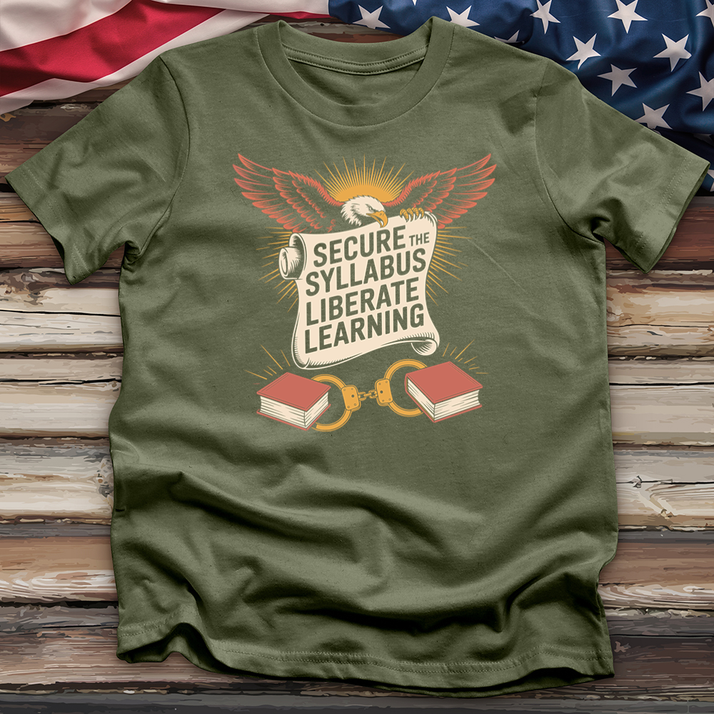Secure the Syllabus Liberate Learning Tee