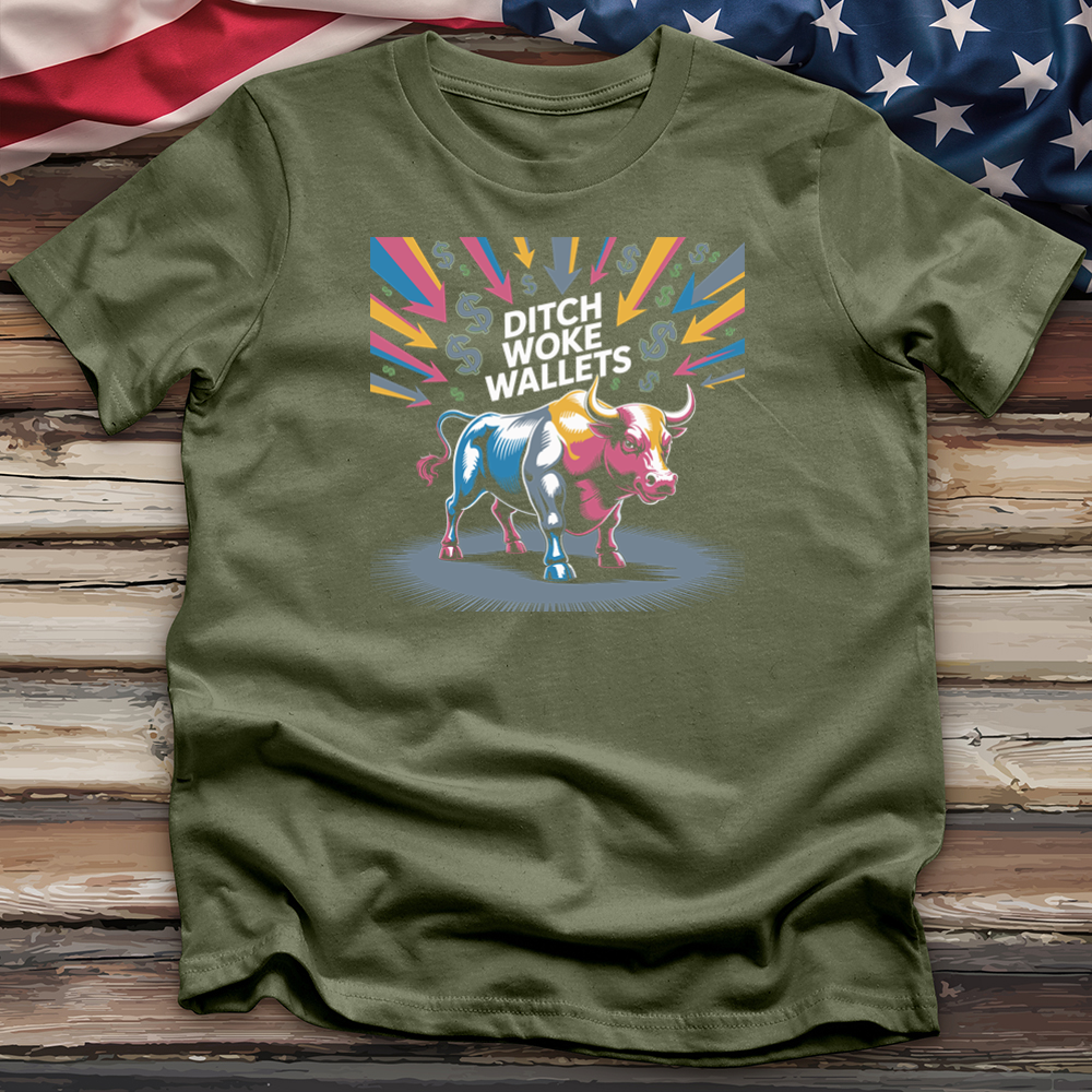 Ditch Woke Wallets Tee