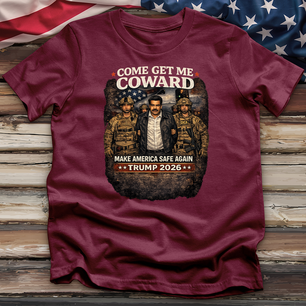 Come Get Me Coward Tee