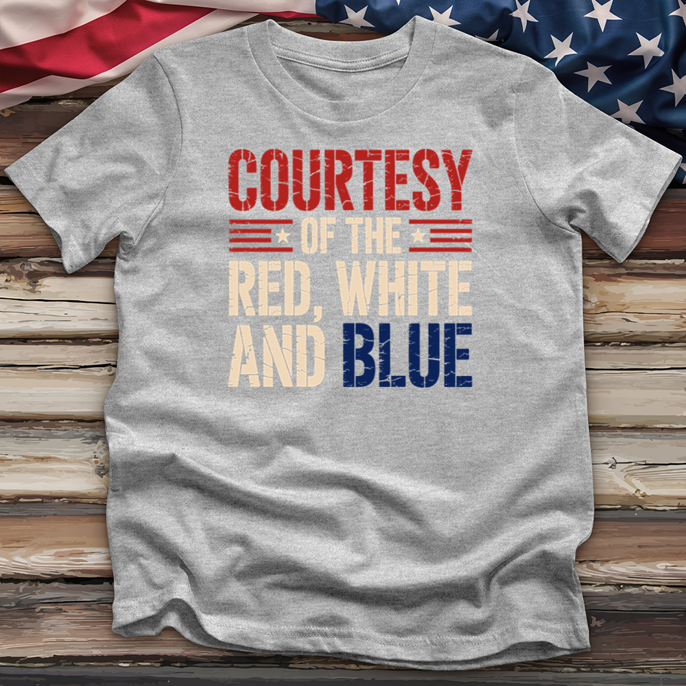 Red White and Blue Tee