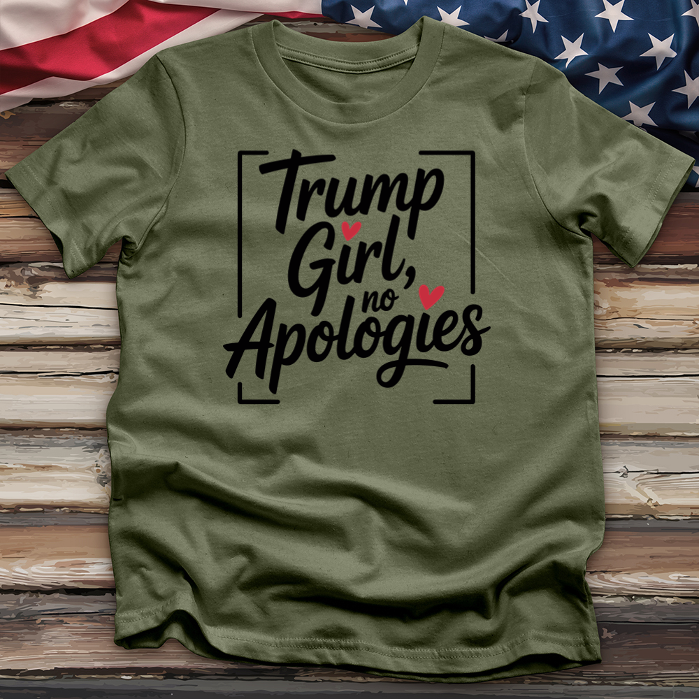 Trump Girl, No Apologies 8 Tee