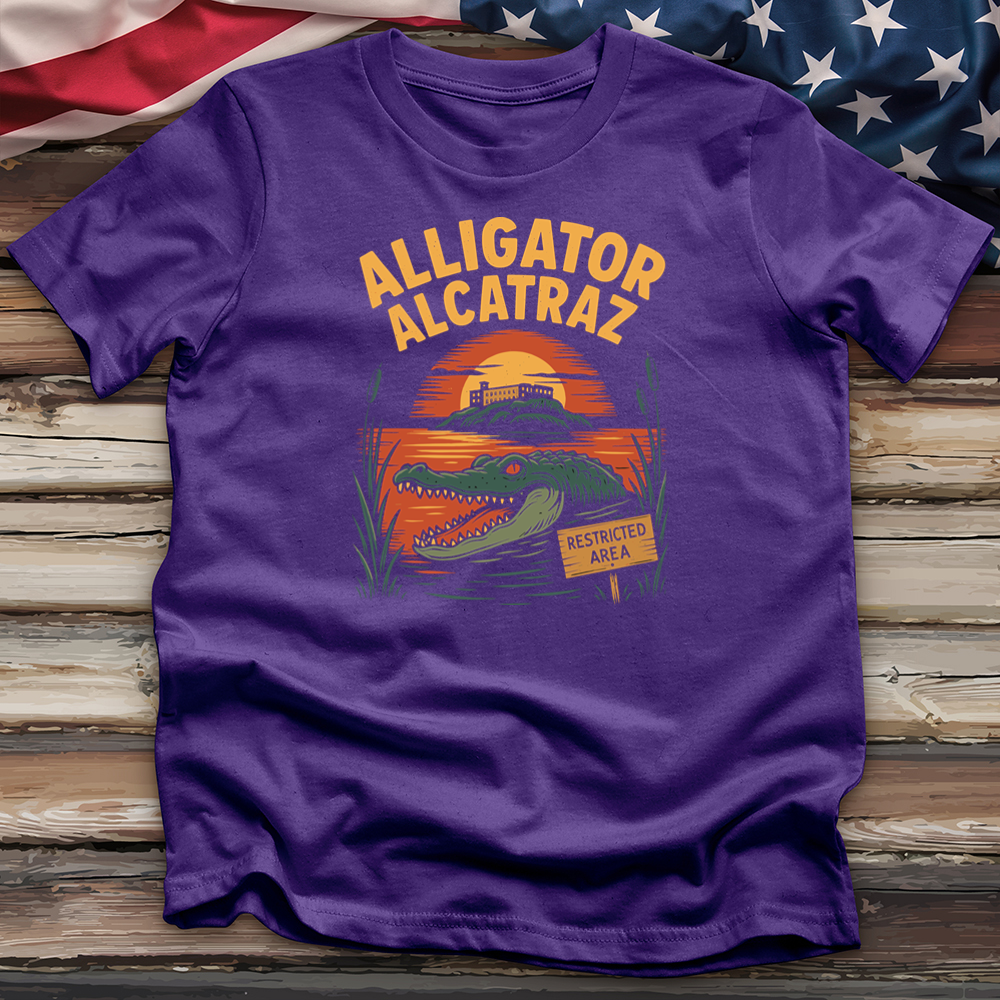Alligator Alcatraz Restricted Area Tee