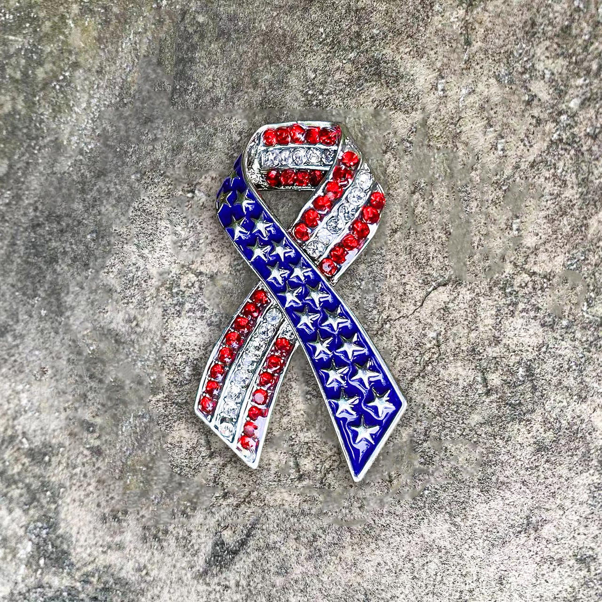USA Ribbon Pin