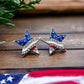 USA Star Stud Earrings