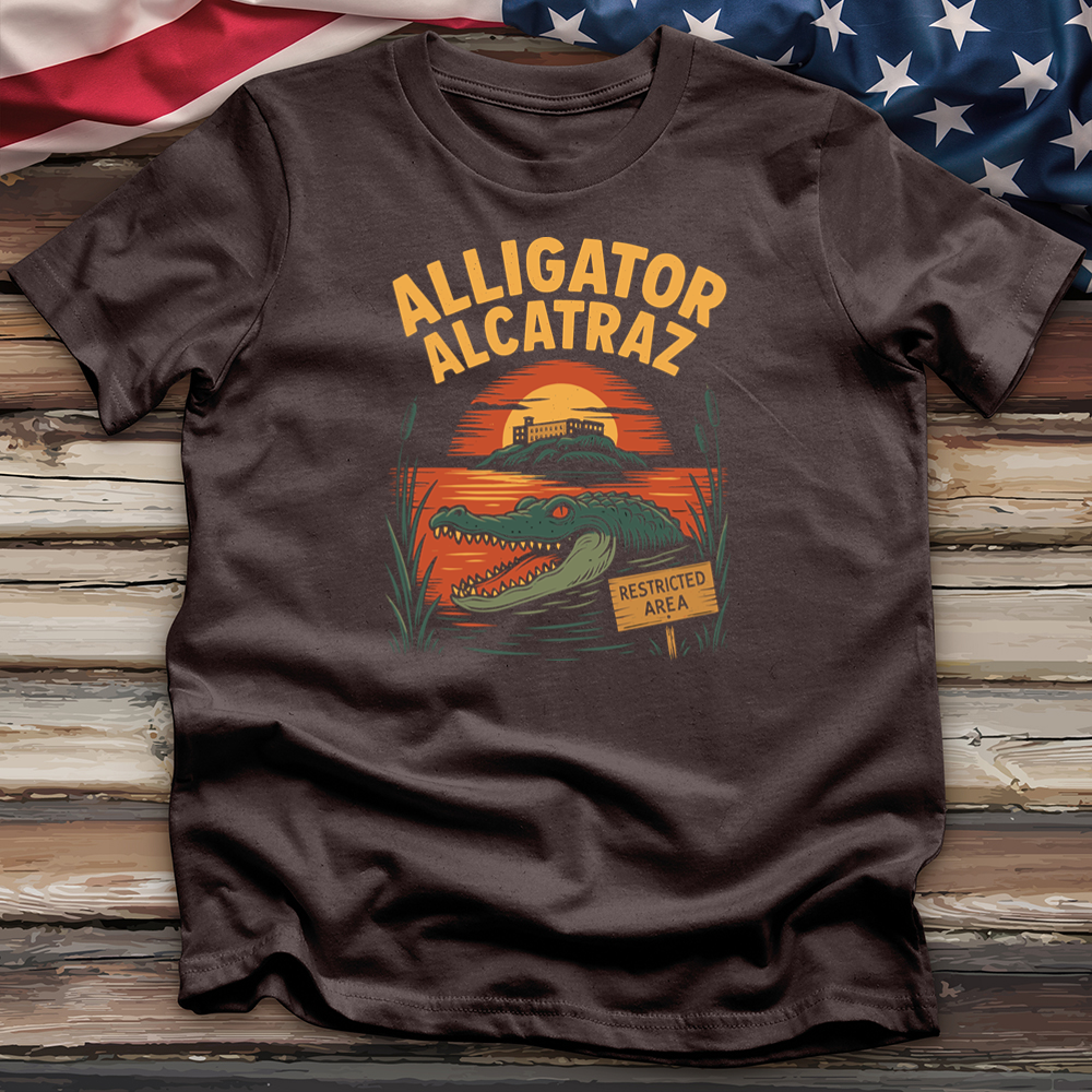 Alligator Alcatraz Restricted Area Tee