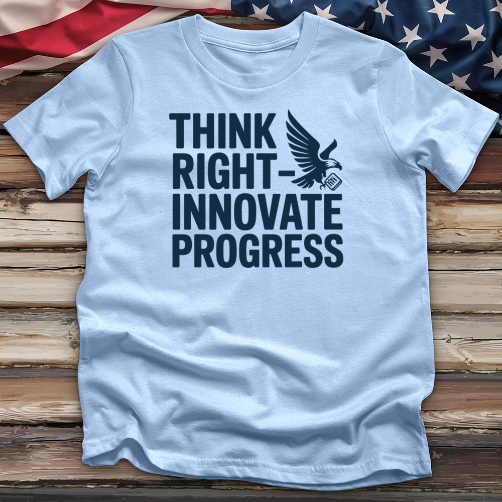 Think Right Innovate Progress Tee