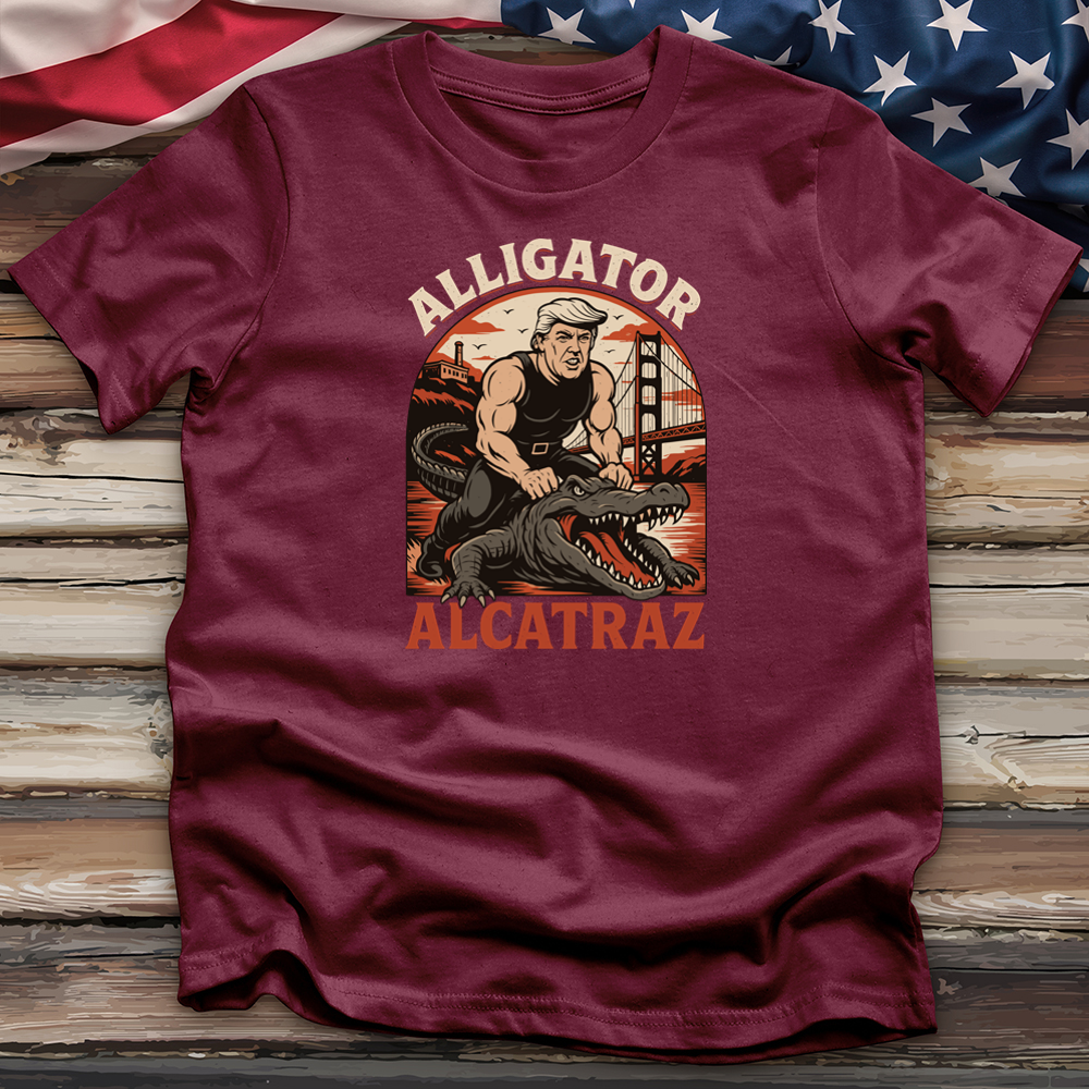 Alligator Alcatraz Trump 2 Tee