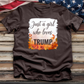 Just a Girl Who Loves Trump Tee
