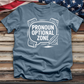 Pronoun Optional Zone Tee