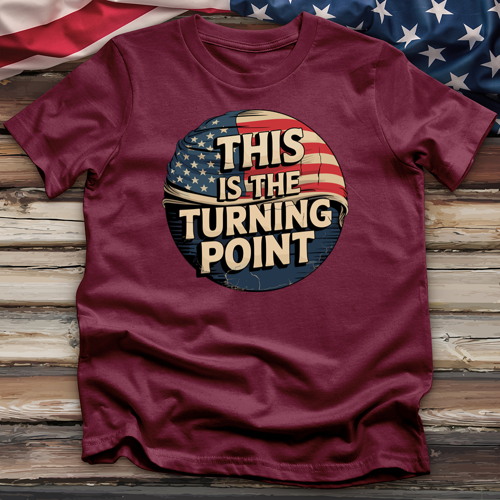 This is the Turning Point 3 Tee