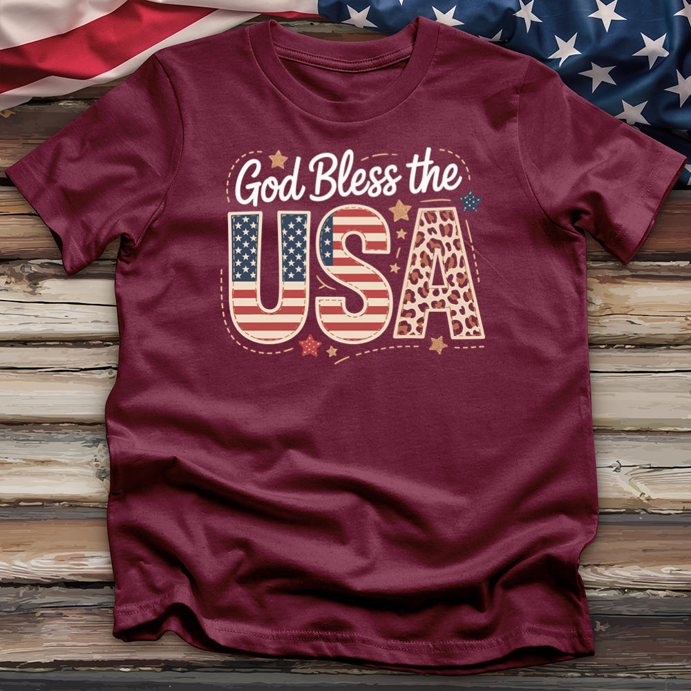 God Bless the Usa 2 Tee