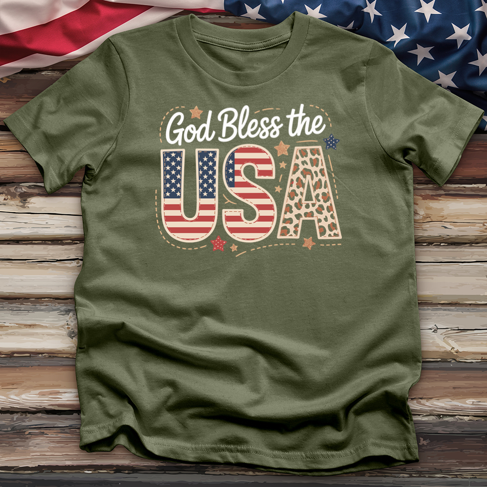 God Bless the Usa 2 Tee