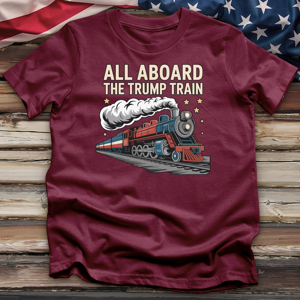 All Aboard the Trump Train Tee