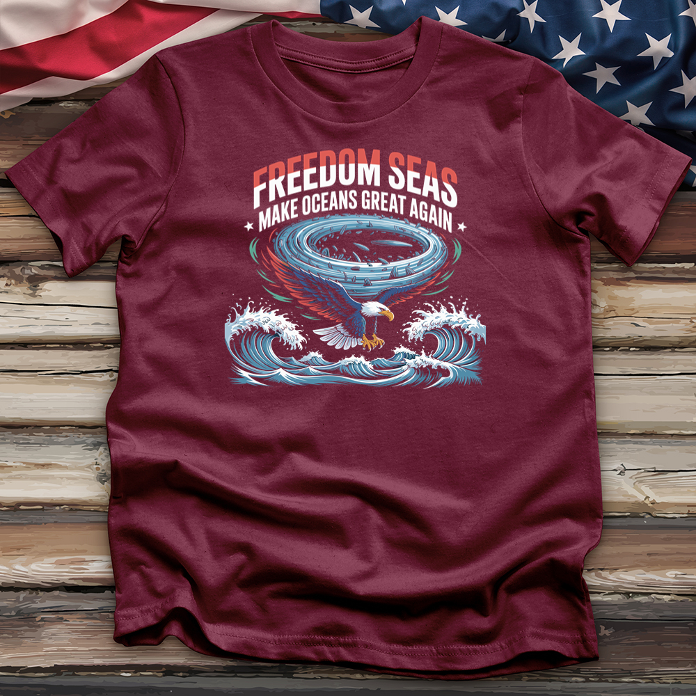 Freedom Seas Make Oceans Great Again Tee