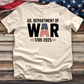 US Department of War Flag Tee