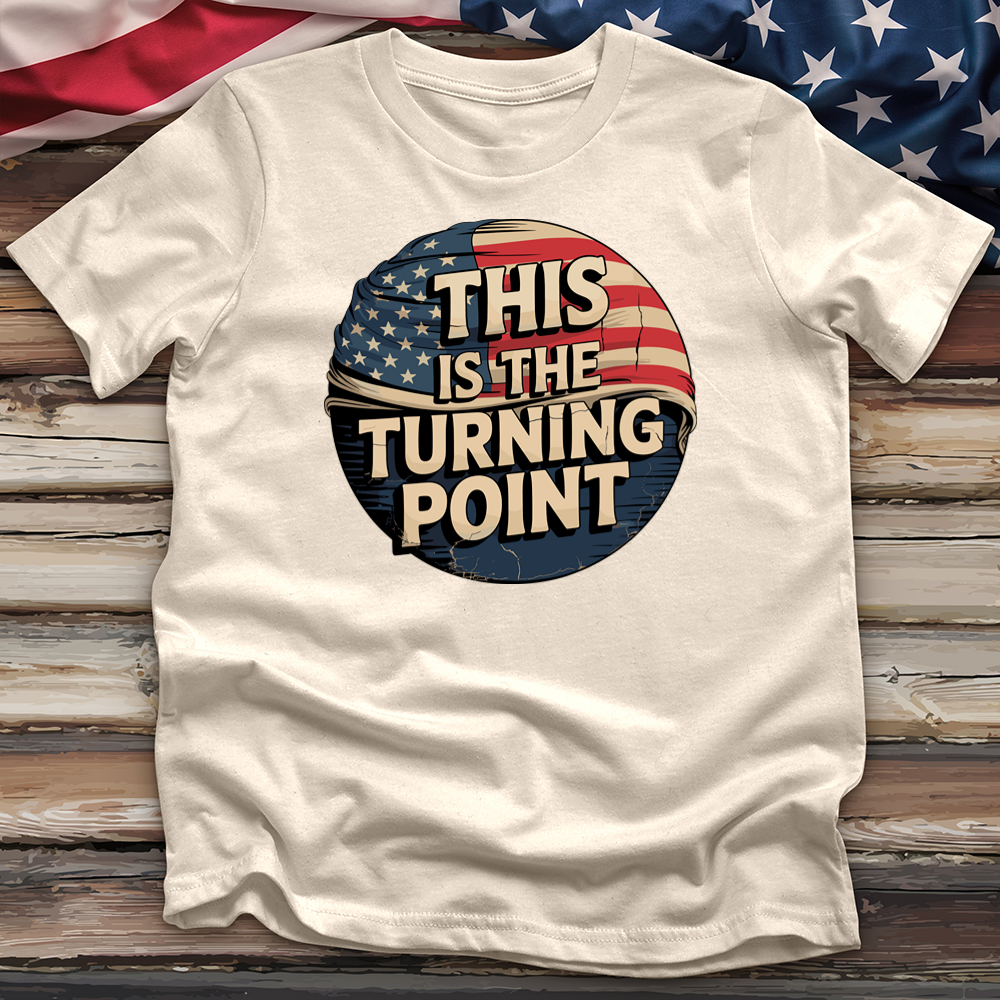 This is the Turning Point 3 Tee