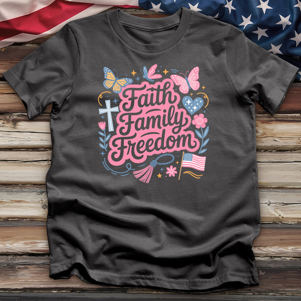 Faith Family Freedom Tee