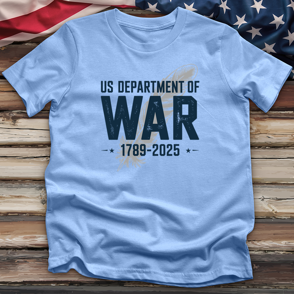 US Department of War Feather Tee