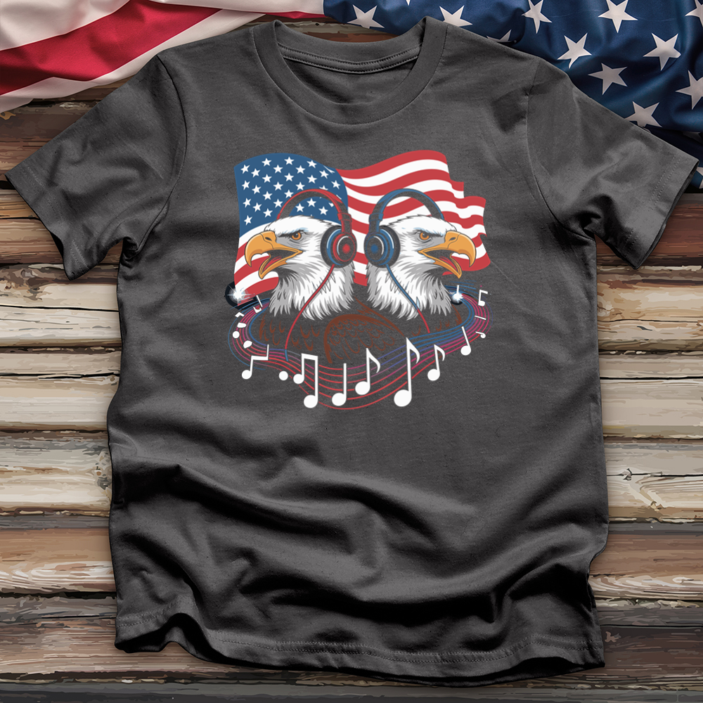 Eagle With Headphone Tee