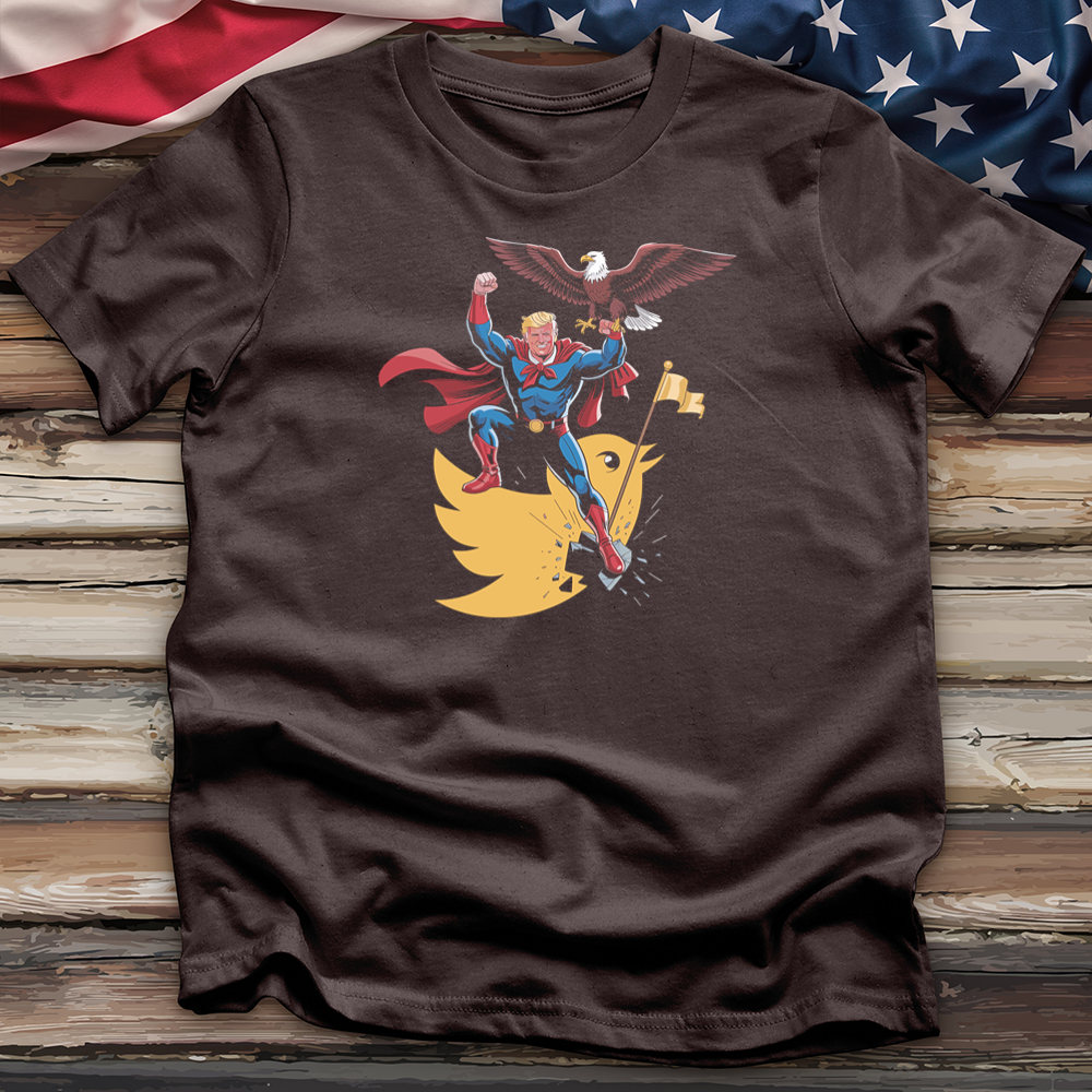 Trump With Eagle Tee