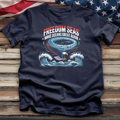 Freedom Seas Make Oceans Great Again Tee