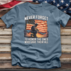 Never Forget to Honor the Ones Who Gave Their All Tee