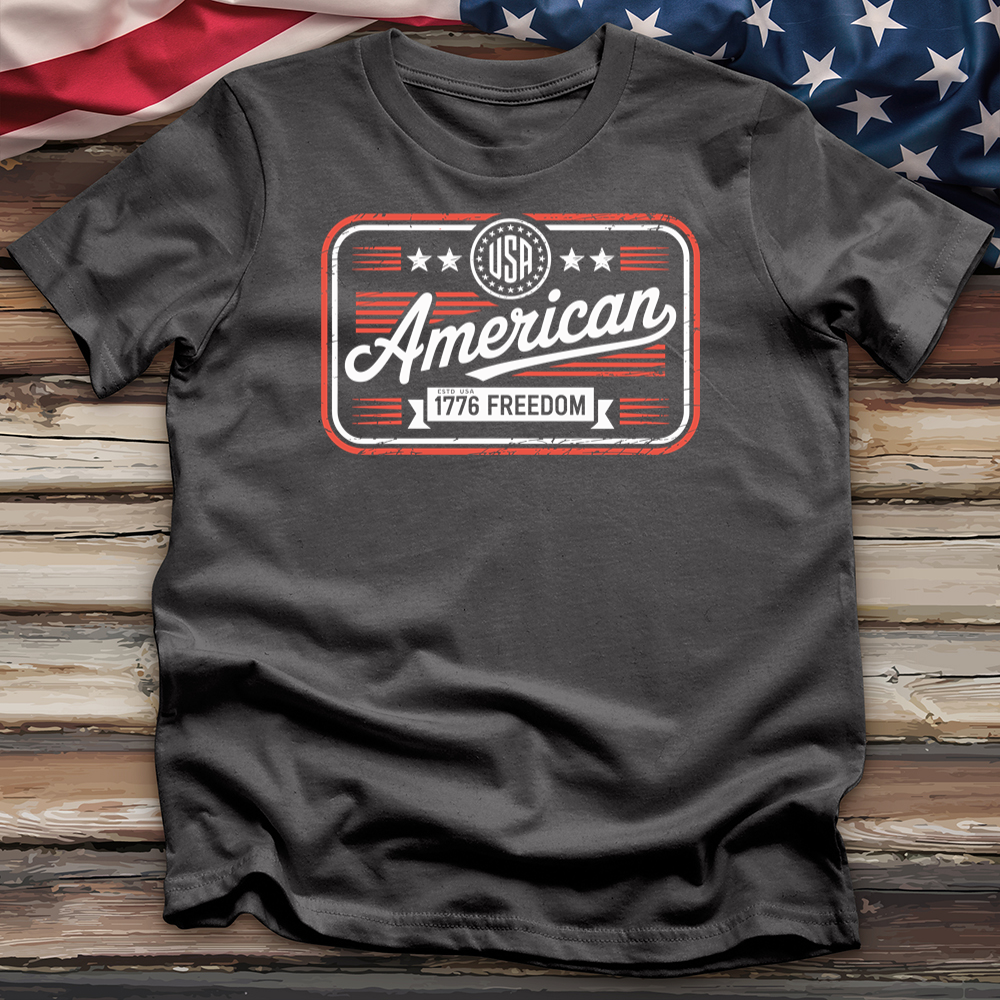 Usa American 1776 Freedom Tee