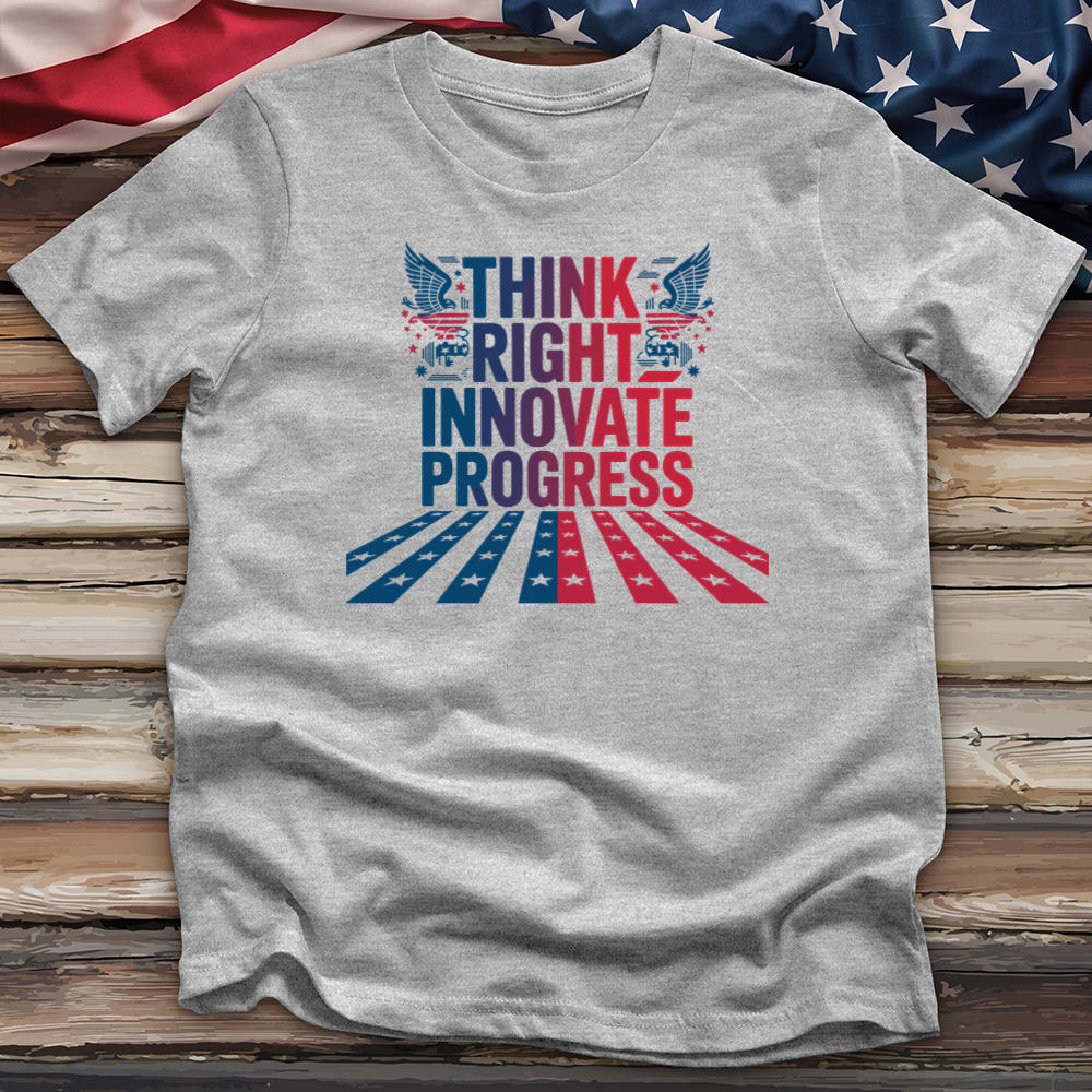 Think Right Innovate Progress Tee