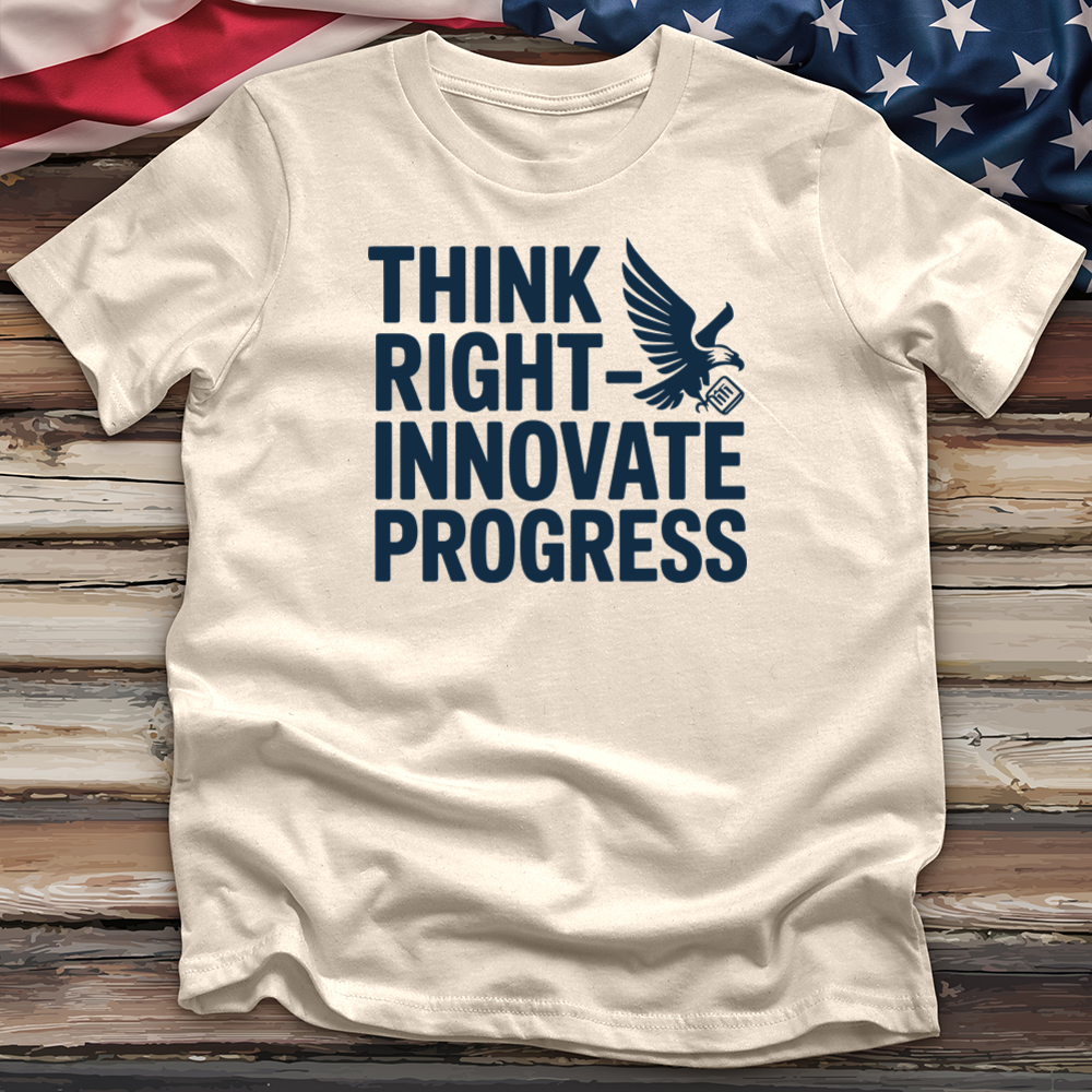 Think Right Innovate Progress Tee