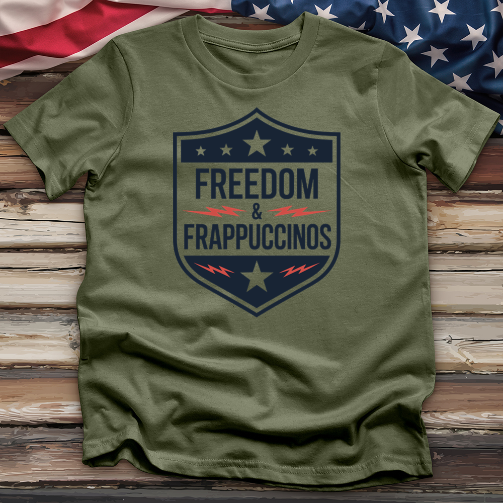 Freedom & Frappuccinos Tee