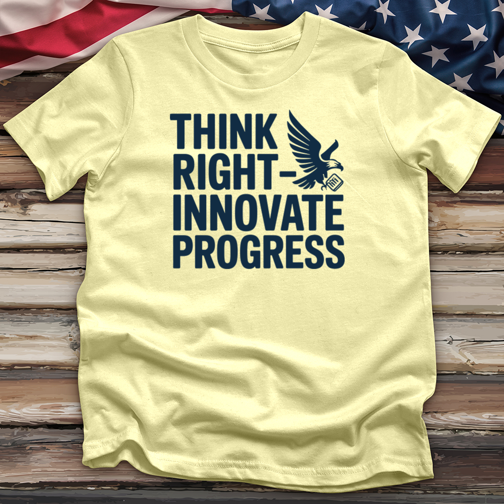 Think Right Innovate Progress Tee