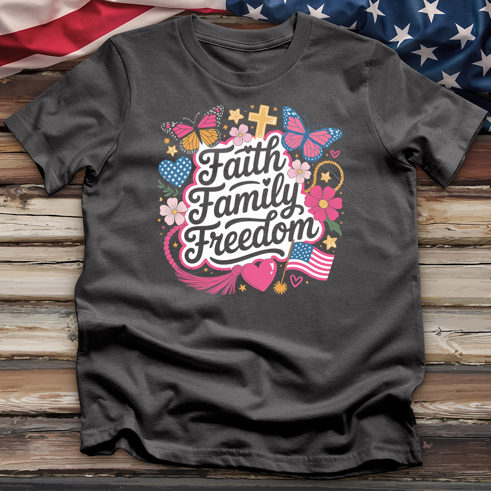 Faith Family Freedom 2 Tee