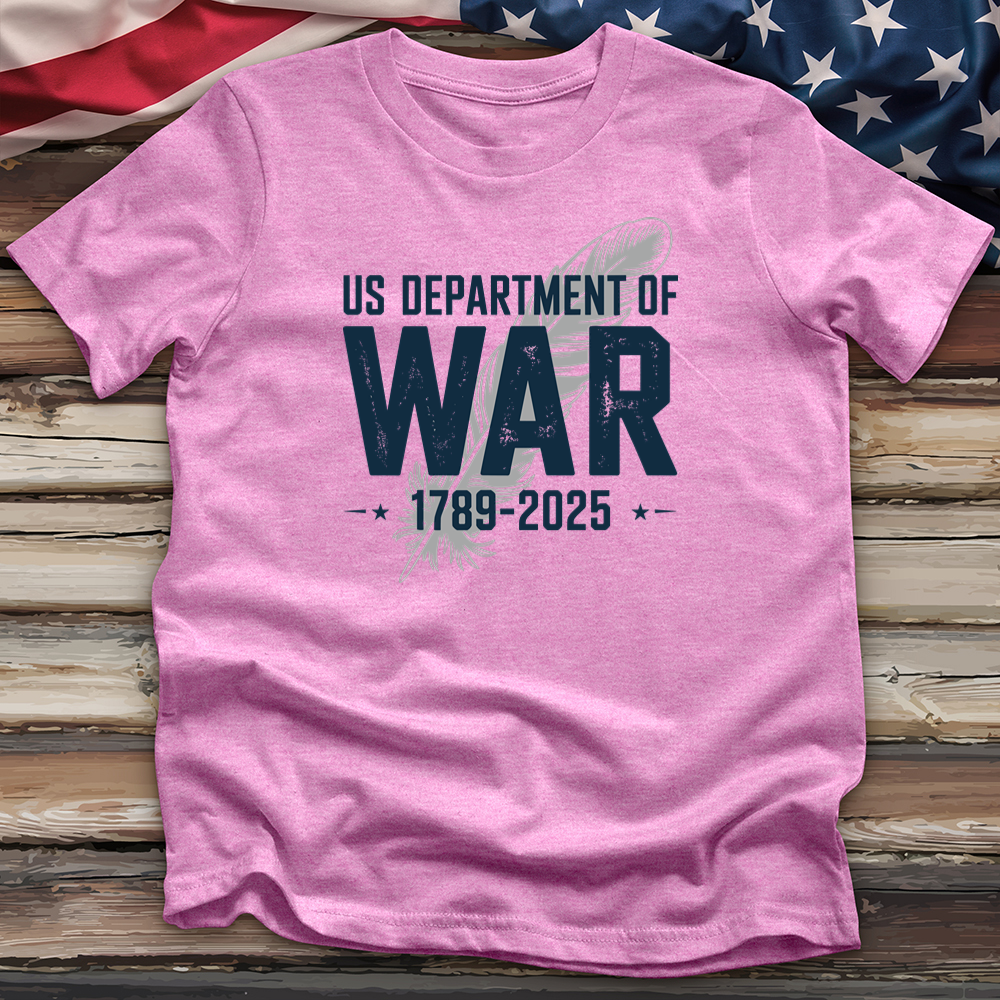 US Department of War Feather Tee