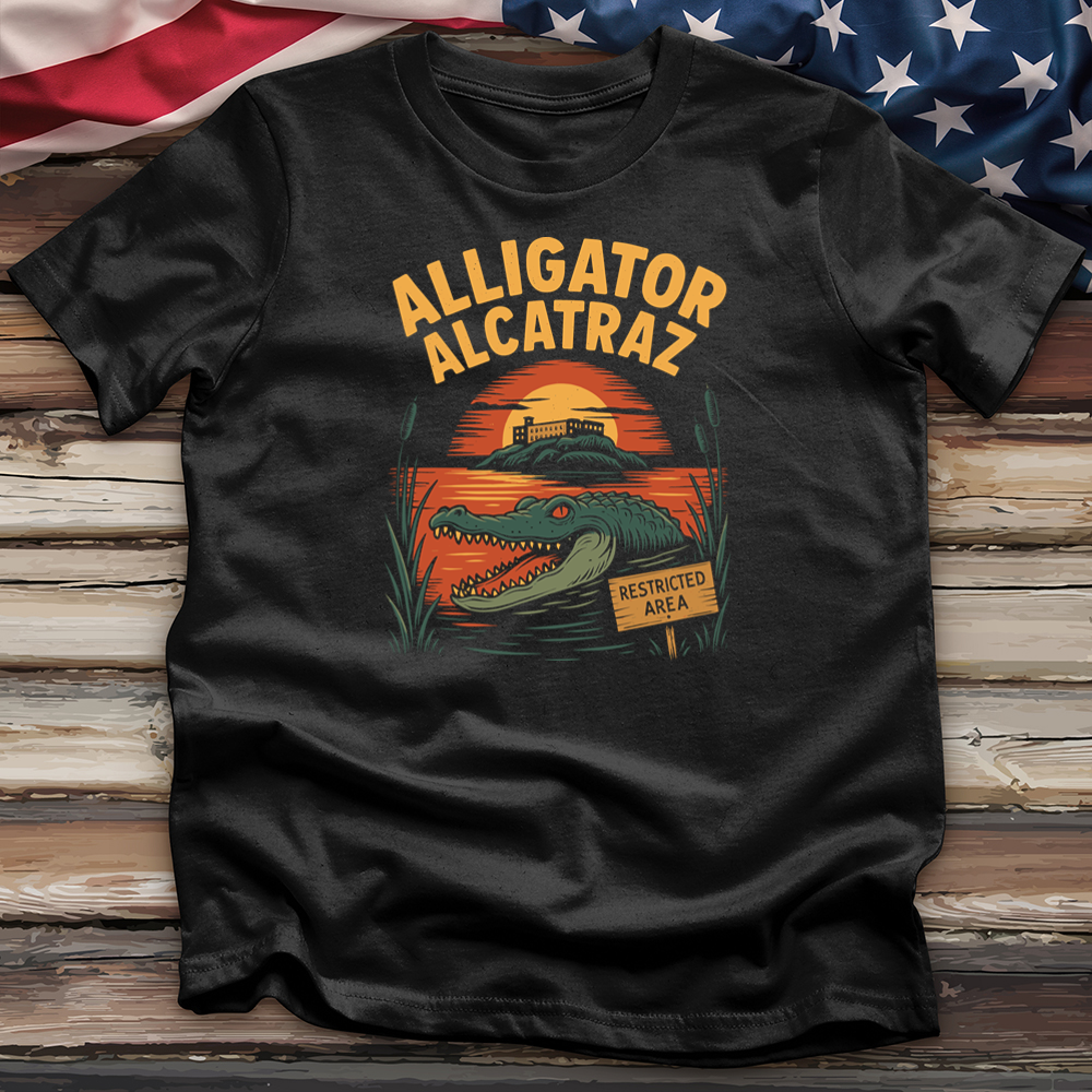 Alligator Alcatraz Restricted Area Tee