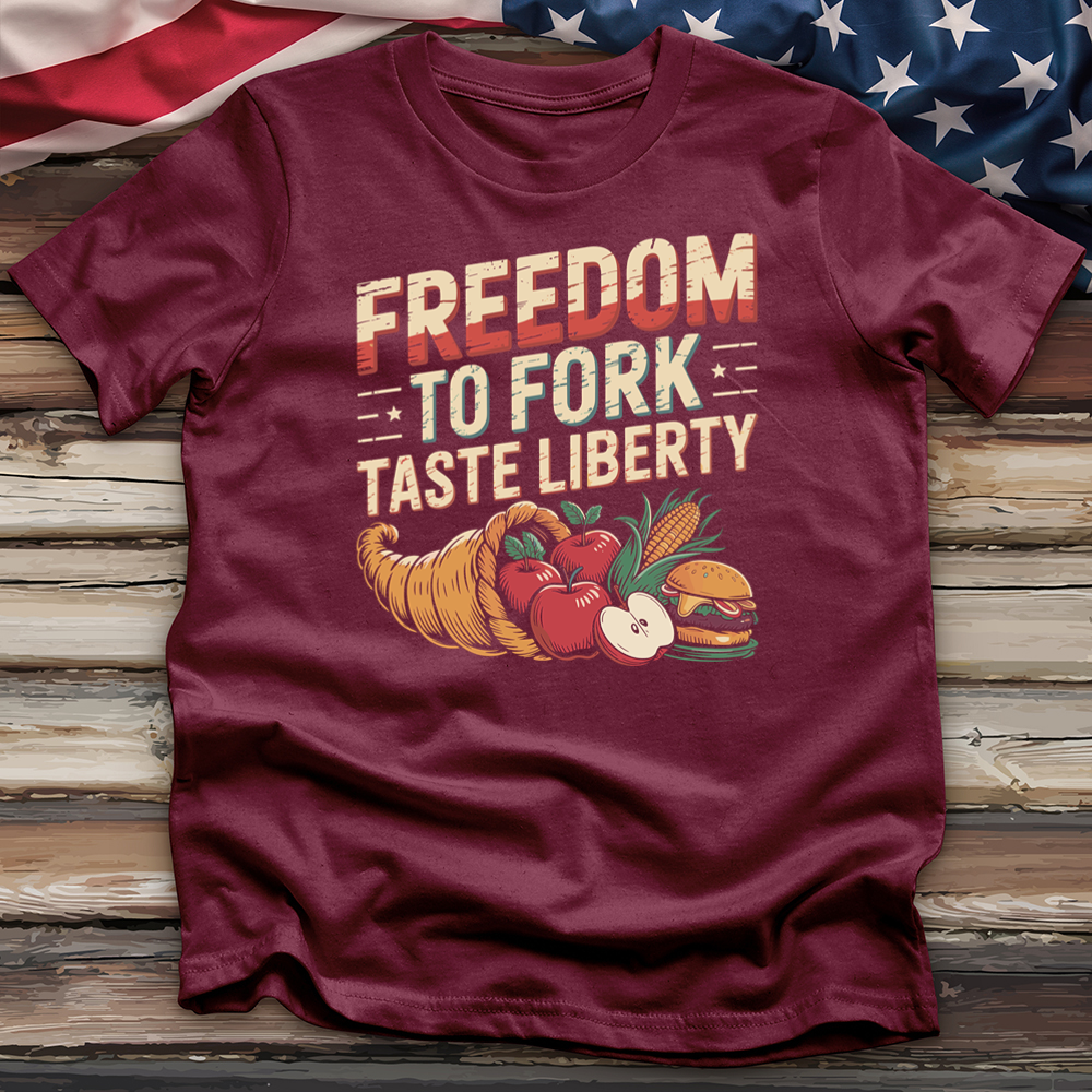 Freedom to Fork Taste Liberty Tee
