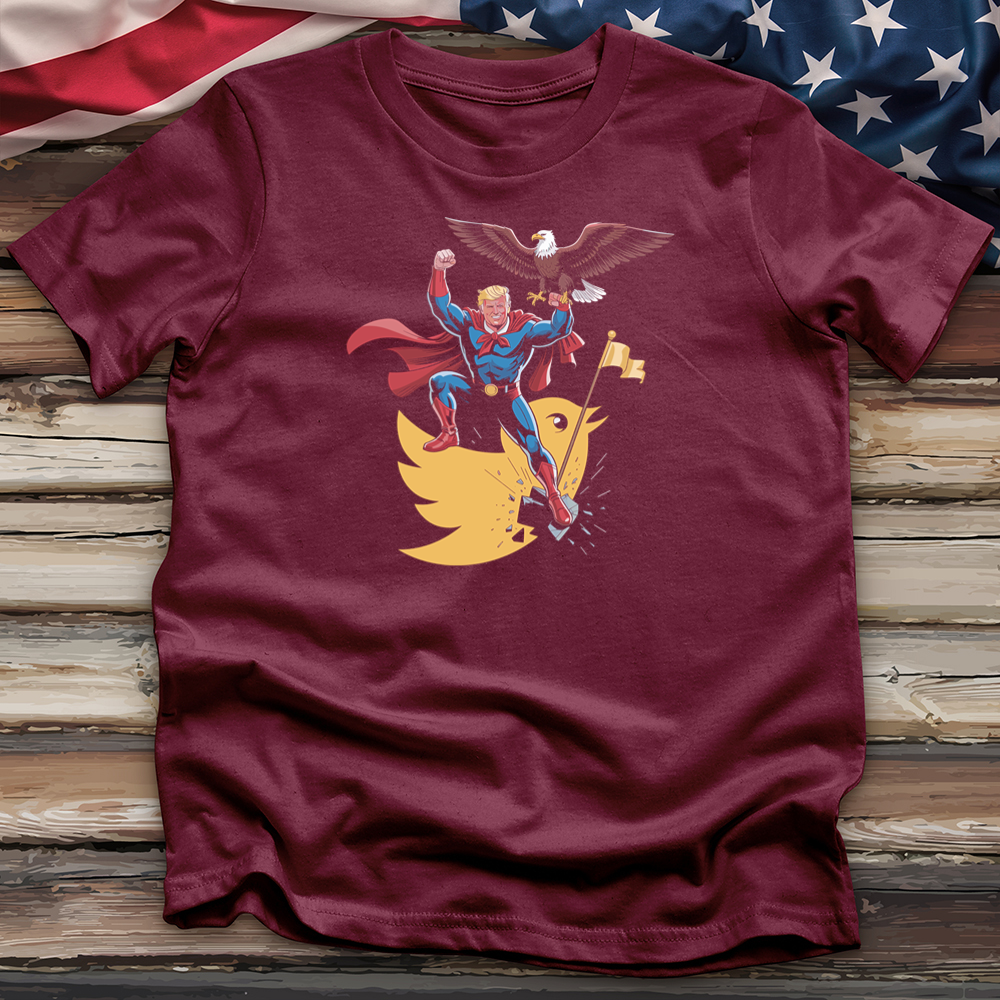 Trump With Eagle Tee