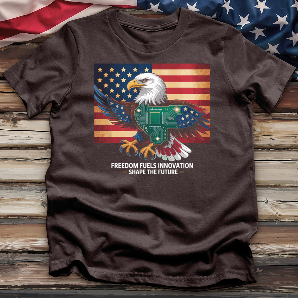 Freedom Fuels Innovation Shape the Future Tee