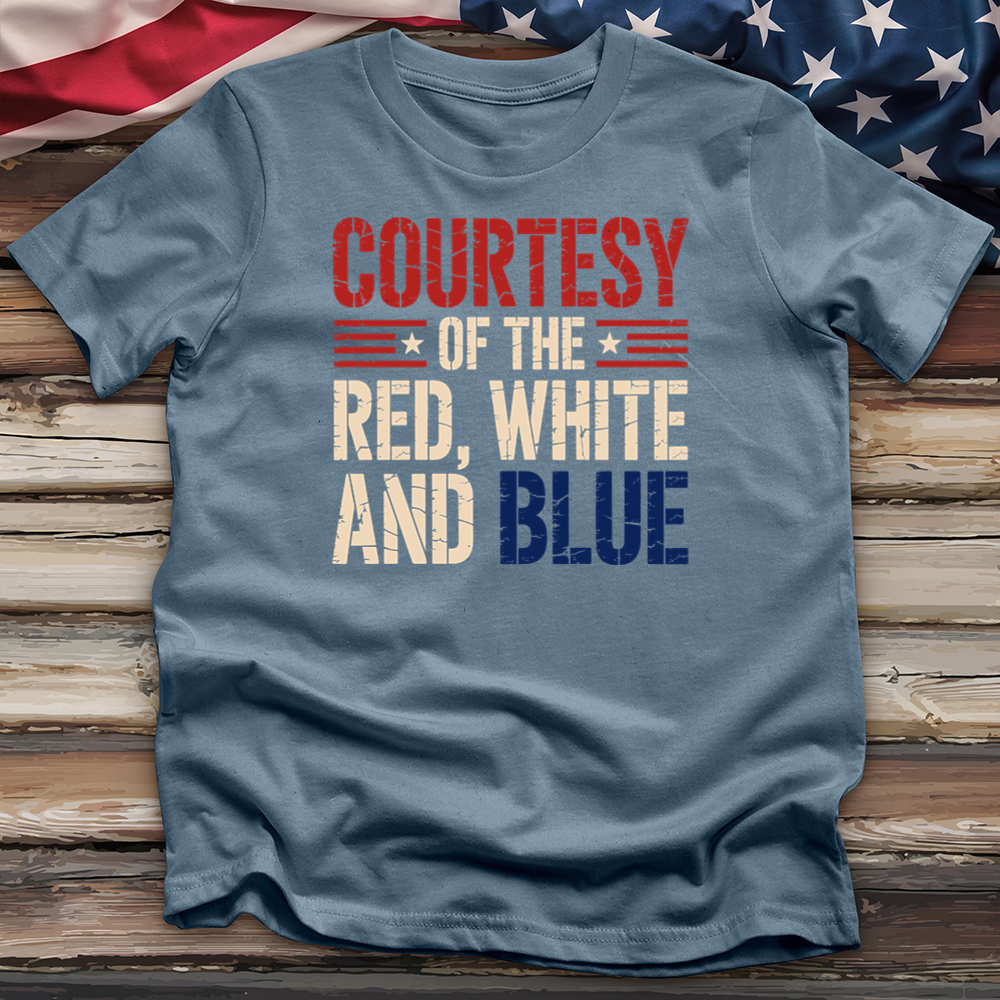 Red White and Blue Tee