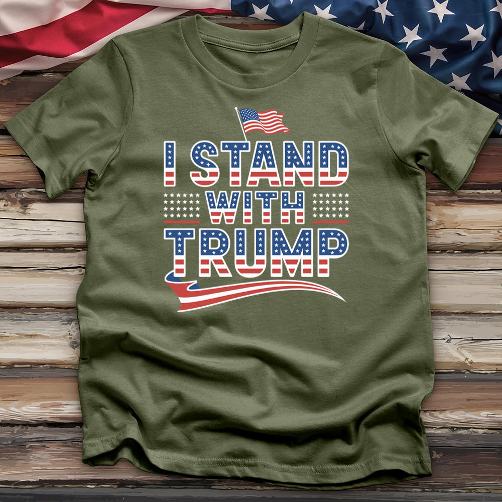 I Stand With Trump 02 Tee