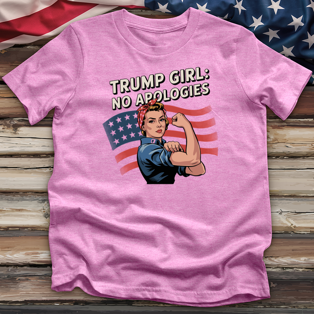Trump Girl No Apologies 9 Tee