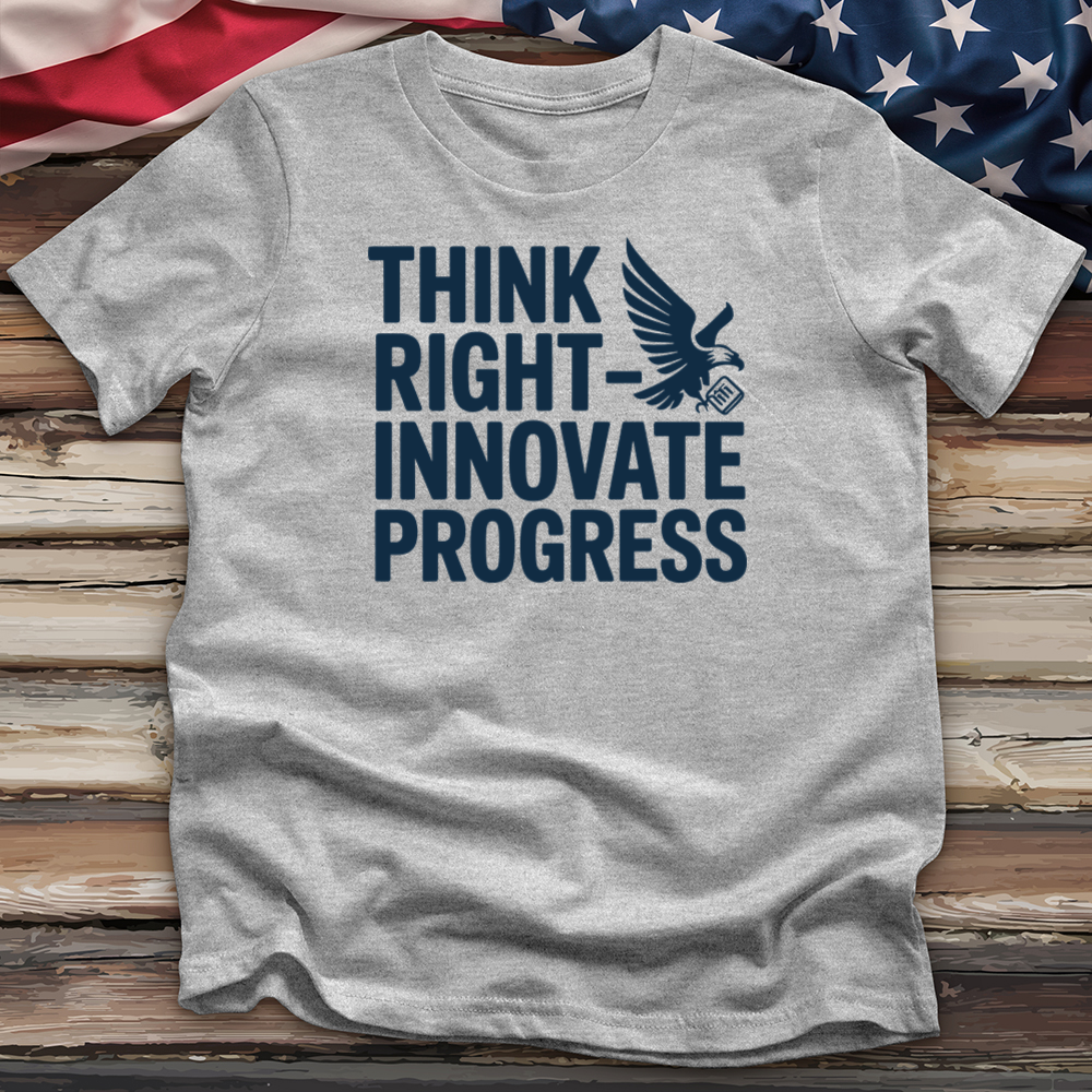 Think Right Innovate Progress Tee