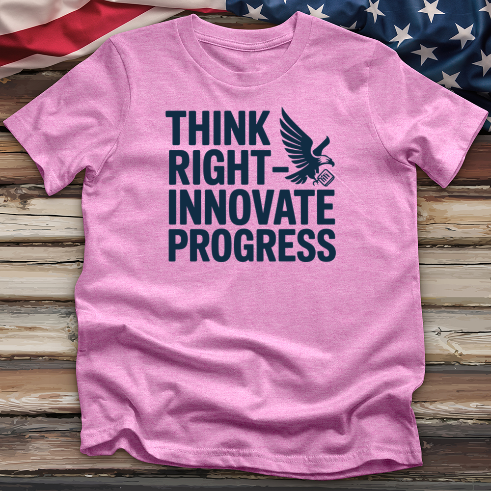 Think Right Innovate Progress Tee