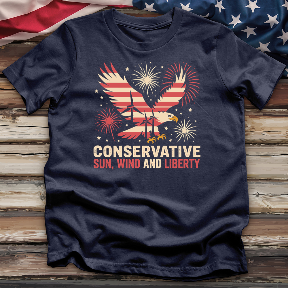 Conservative Sun, Wind, and Liberty Tee