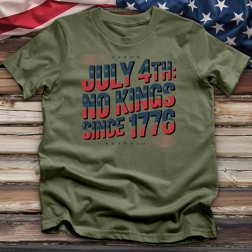 July 4th No Kings Tee