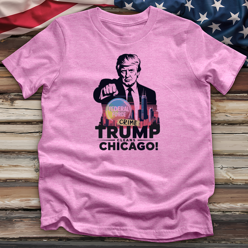 Trump Cleans Chicago 2 Tee