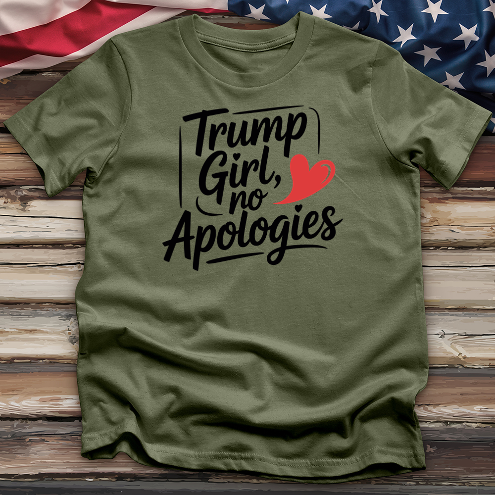 Trump Girl, No Apologies Tee