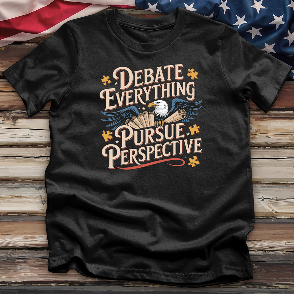 Debate Everything Pursue Perspective Tee